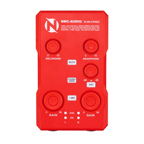 Boxlive Streaming Audio Interface SC380 Stereo for iOS/Android