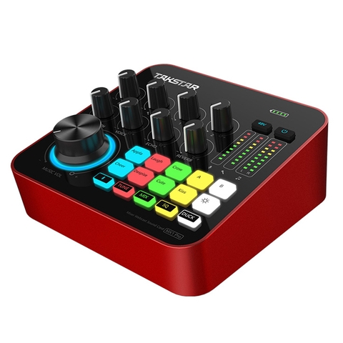 Soundcard thu âm livestream chuyên nghiệp Takstar MX1 Pro