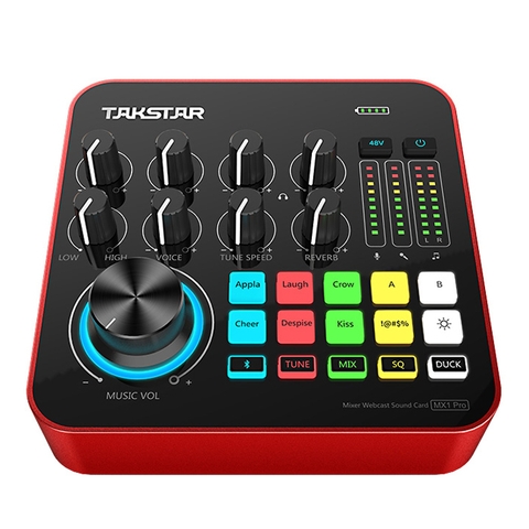 Soundcard thu âm livestream chuyên nghiệp Takstar MX1 Pro