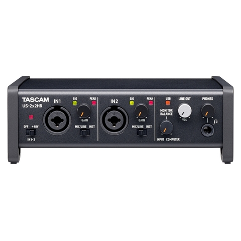 Soundcard Thu Âm Tascam US 2x2HR