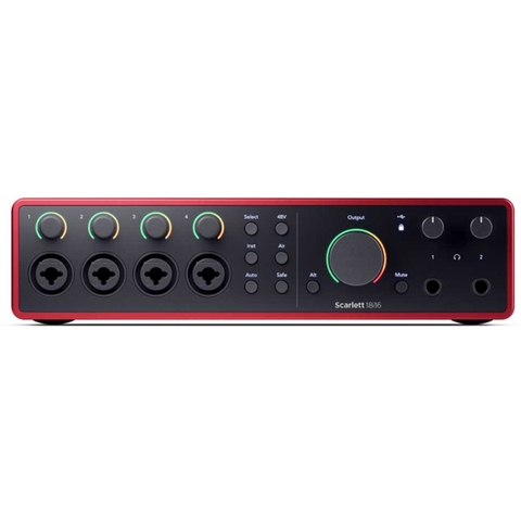 Souncard Thu Âm Focusrite Scarlett 18i16 Gen 4