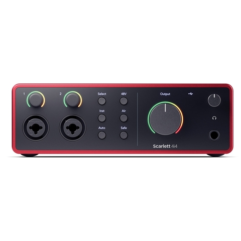 Soundcard thu âm Focusrite Scarlett 4i4 (Gen 4)