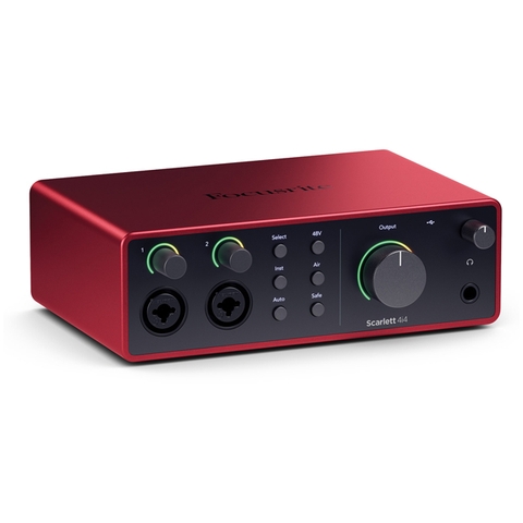 Soundcard thu âm Focusrite Scarlett 4i4 (Gen 4)