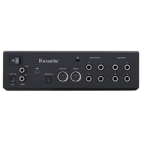 Soundcard thu âm Focusrite Clarett+ 4Pre USB-C