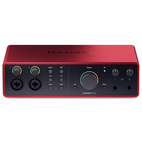 Souncard Thu Âm Focusrite Scarlett 16i16 Gen 4