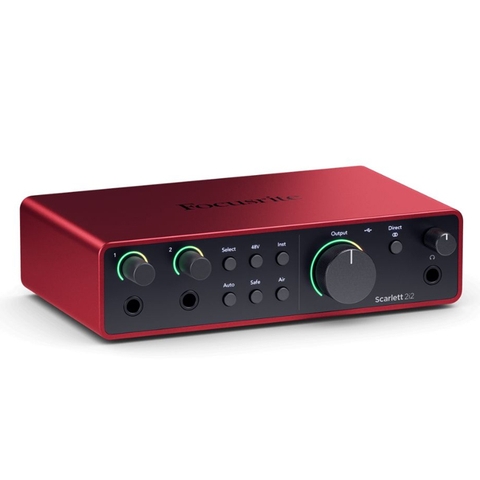 Soundcard thu âm Focusrite Scarlett 2i2 (Gen4)