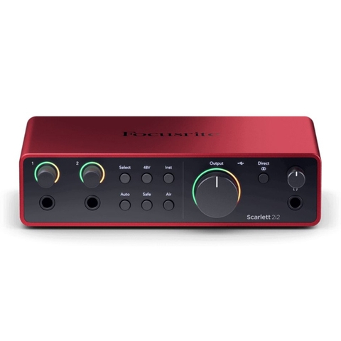 Soundcard thu âm Focusrite Scarlett 2i2 (Gen4)