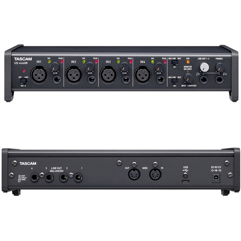 Soundcard Thu Âm Tascam US 4x4HR