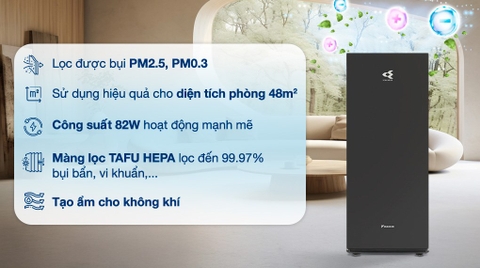 Máy lọc không khí Daikin MCK70ZVM7-T 82W