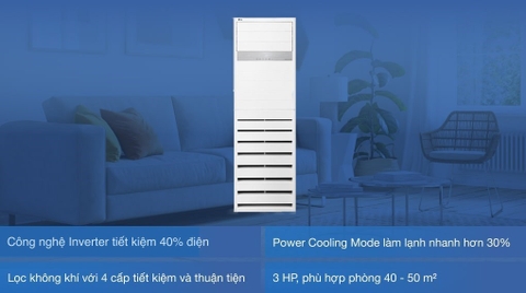 Máy lạnh Tủ đứng LG Inverter 3 HP APNQ30GR5A4