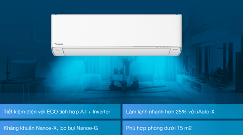 Máy lạnh 2 chiều Panasonic 1 HP CU/CS-XZ9XKH-8