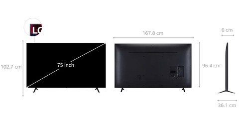 Smart Tivi LG QNED 4K 75 inch 2025 (75QNED70ASA)