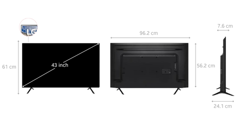 Smart Tivi LG 4K 43 Inch 43UQ7050PSA