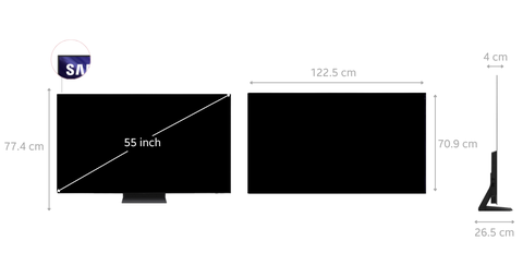 Smart Tivi Samsung OLED 4K 55 inch 2025 (55S90F)