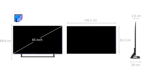 Smart Tivi Samsung UHD 4K 65 INCH 2024 (65DU8500)