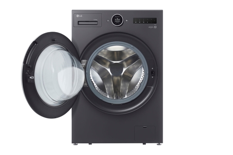 Máy giặt sấy lồng ngang LG AI DD™ 2.0 Inverter 15kg màu đen F2515RNTG