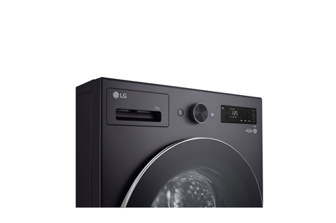 Máy giặt lồng ngang LG AI DD™ Inverter 17kg màu đen F2517SNTG