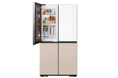 Tủ lạnh Samsung Inverter 648 lít Multi Door Bespoke Door-in-Door RF59CB66F8S/SV