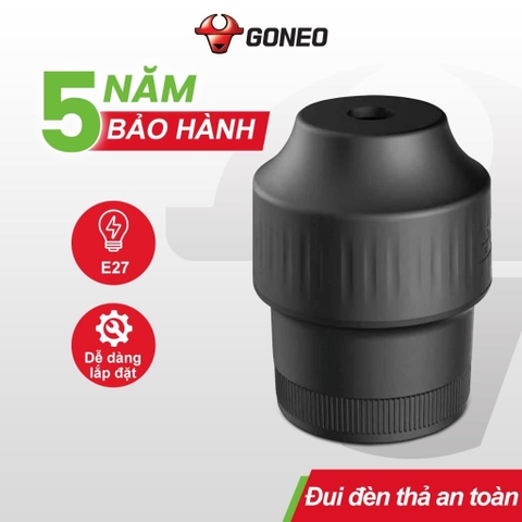 Đui Đèn Treo Gongniu E27 - Chống Vỡ - Vật Liệu PBT - Chống Va Đập