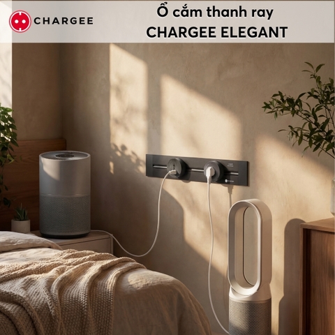 Combo Thanh ray âm tường 50cm CHARGEE ELEGANT