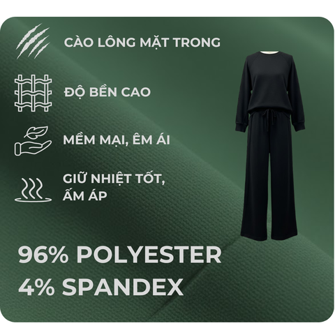 Bộ nỉ nữ TG25 - BN- 03 Together