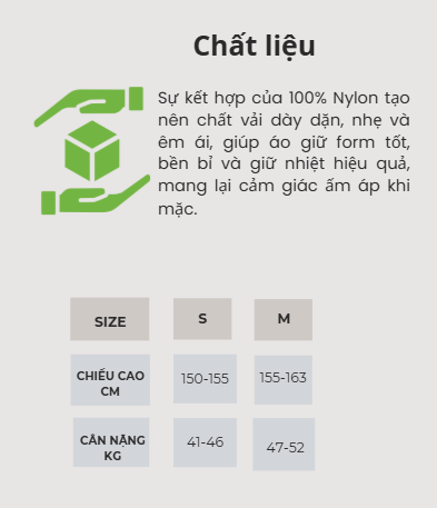 Áo khoác lông vũ nữ - TG25- 004ND