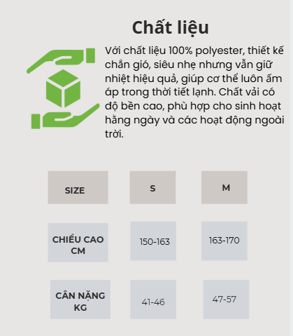 áo gile bông nữ-TG25- 6016