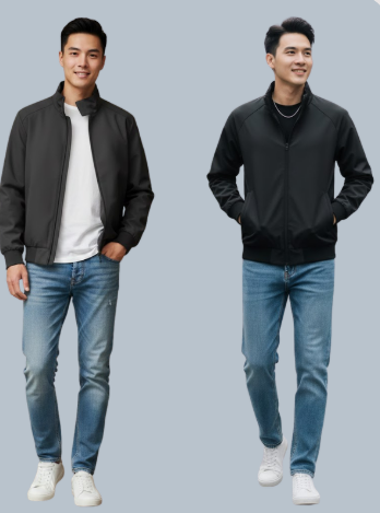 ÁO BOMBER NAM - A01