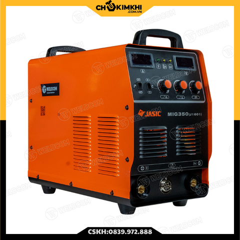 Máy hàn bán tự động MIG 350 (J1601)  (Nguồn 380v Hàn CO2, đầu cấp dây rời, 2T/4T)