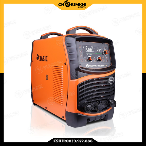 Máy hàn bán tự động MIG 500 N215II JET20, (Nguồn 380V, Chức năng CO2/QUE, Có chế độ 2T/4T, đầu cấp dây rời)
