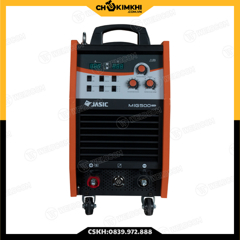 Máy hàn bán tự động Hồ quang chìm MIG-500 (N388), (Nguồn 380V, Chức năng CO2/QUE, Có chế độ 2T/4T, đầu cấp dây rời)