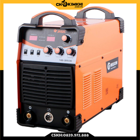 Máy hàn bán tự động MIG NB-350E  (Nguồn 380V Hàn CO2/QUE đầu cấp dây rời, 2T/4T) 