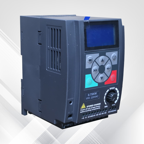 Biến tần 0.75kw HD09-2S0P7G điện áp 1 pha 220V