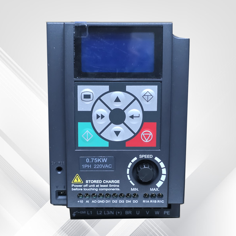 Biến tần 0.75kw HD09-2S0P7G điện áp 1 pha 220V