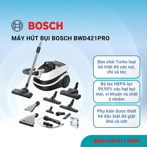Máy Hút Bụi Dạng Hộp Bosch - BWD421PRO
