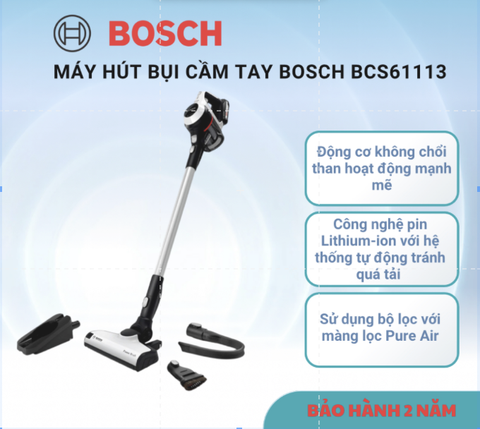 Máy Hút Bụi Cầm Tay Bosch - BCS61113
