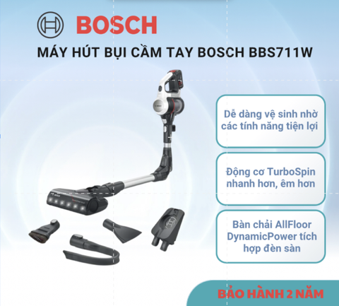 Máy Hút Bụi Cầm Tay Bosch - BBS711W