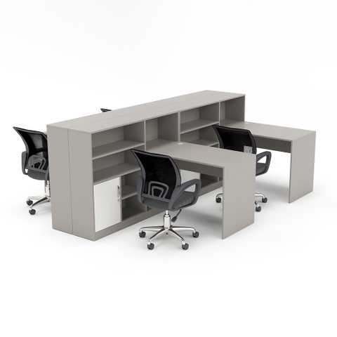 Cụm Bàn Làm Việc 4 Người CBNVY31-2826