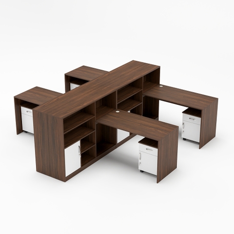 Cụm Bàn Làm Việc 4 Người CBNVY31-2830HT