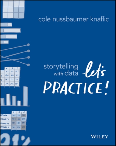 Storytelling with Data: Let’s Practice (2020) | Sách thực hành Data Visualization, Data Analytics & Science – Cole Nussbaumer Knaflic | Sách công nghệ IT trực quan hóa dữ liệu thực chiến