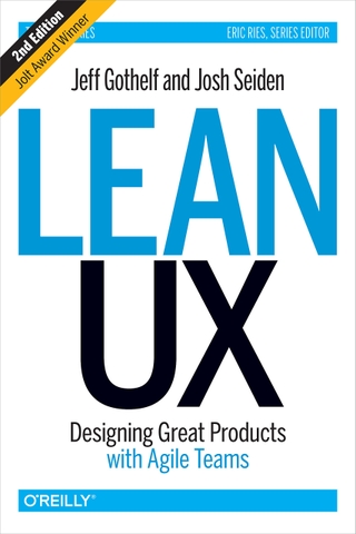 Lean UX – Sách ITBook Thiết Kế UX & Agile Thực Chiến | 2nd Ed, 2016