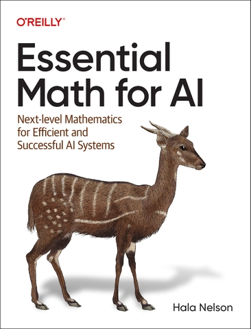 Essential Math for AI: Next-Level Mathematics for Efficient and Successful AI Systems (2023) | Sách Toán học cho AI, Machine Learning – Hala Nelson | Sách công nghệ IT nền tảng