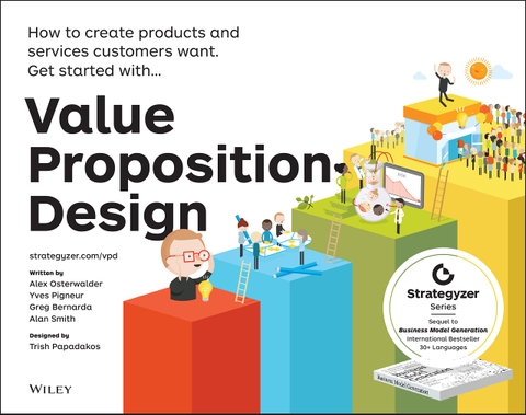 Value Proposition Design: How to Create Products and Services Customers Want (2014) | Sách Product Thinking, UX/UI Design thực chiến – Alexander Osterwalder, Yves Pigneur, Strategyzer | Sách công nghệ & sản phẩm quốc tế