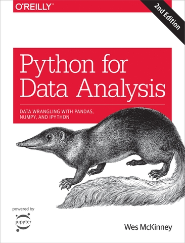 Python for Data Analysis – Data Wrangling with pandas, NumPy, and Jupyter (3rd Edition, 2022) | Sách Data Analytics & Science thực chiến – Wes McKinney | Sách công nghệ IT phân tích dữ liệu