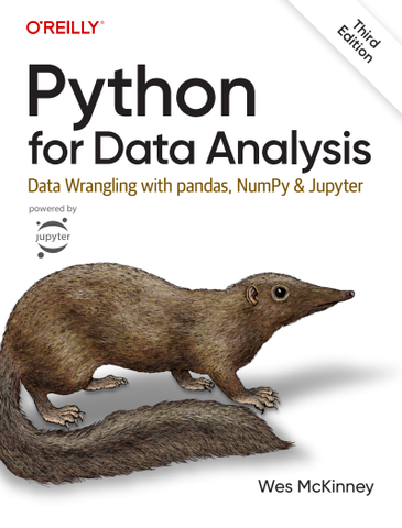 Python for Data Analysis – Data Wrangling with pandas, NumPy, and Jupyter (3rd Edition, 2022) | Sách Data Analytics & Science thực chiến – Wes McKinney | Sách công nghệ IT phân tích dữ liệu
