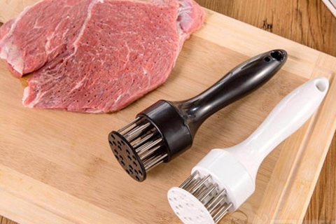 Dụng cụ đâm thịt, làm mềm thịt dụng cụ bếp [BH: NONE]