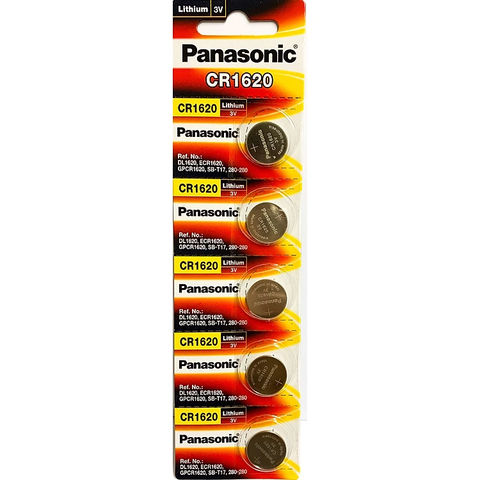 Pin Cmos PANASONIC CR1620 (vỉ 5 viên) / pktn sale