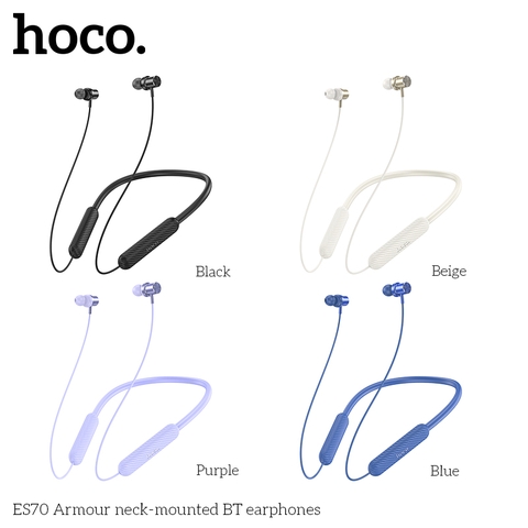 Tai nghe bluetooth HOCO ES70 thể thao choàng cổ chính hãng [BH 1 năm] / pktn sale
