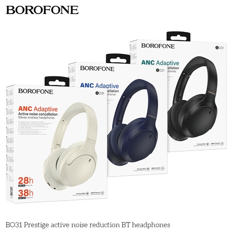 Tai nghe bluetooth chụp tai BOROFONE BO31 headphone chính hãng [BH: 1 NĂM]