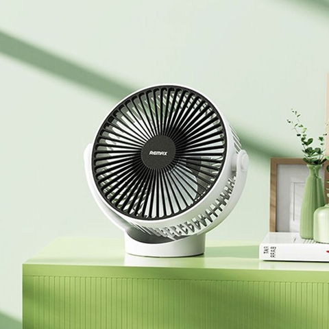 Quạt mini tích điện REMAX F45 sạc pin chính hãng [BH 1 năm]